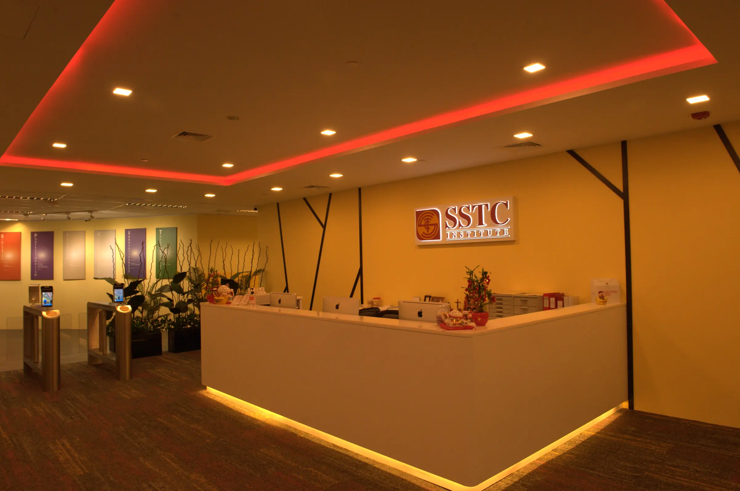 SSTC Institute reception